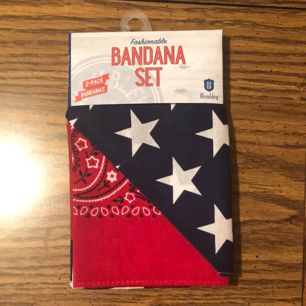 Wembley 2 pack bandana set